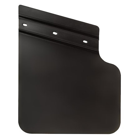 Betts Spring Channel Flap, Angled, Corner Cut, Right, 30.00, Black Poly CF3526RH30PB